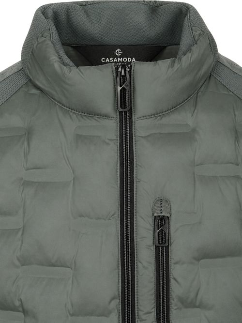 CASAMODA Bodywarmer Hybrid Puffer Olive
