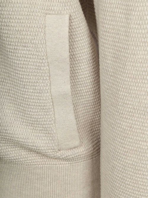 CASAMODA Strickjacke Zip Structure Ecru Product / Detail