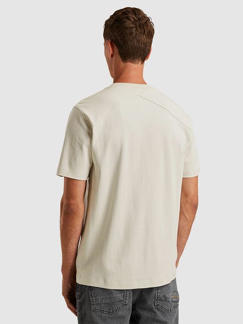 Cast Iron T-shirt tryck Ecru Model / Achterkant