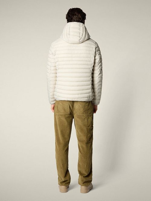 Chaqueta Save the Duck Donald Greige Model / Achterkant
