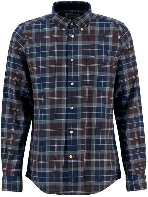 Chemise Barbour Fortrose Tartan Marine Marron Product
