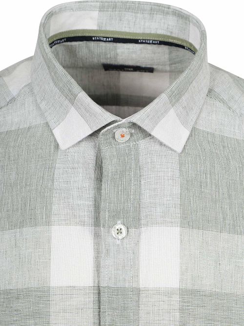 Chemise State of Art à carreaux Vert Product / Detail