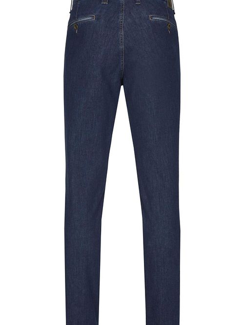Chinosy Club Of Comfort Garvey Denim w kolorze średniego niebieskiego Product / Achterkant
