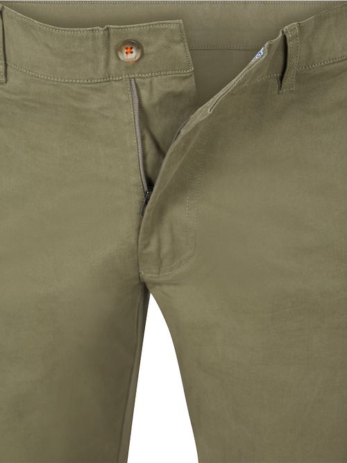 Chinosy Suitable Peano Twill w kolorze jasnooliwkowym Product / Detail