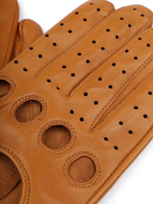 Hestra Gants Morgan Marron En Cuir