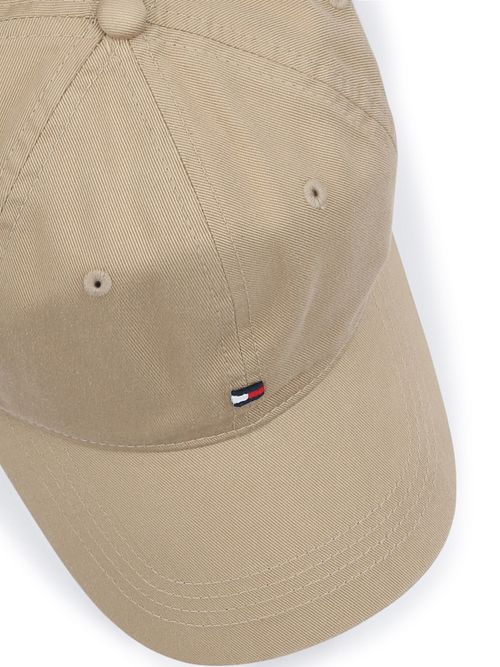 Czapka z daszkiem Tommy Hilfiger z logo w kolorze beżowym Product