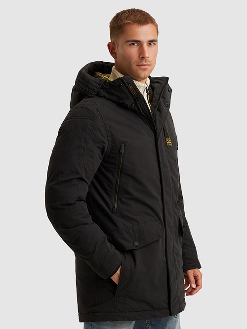 Parka PME Legend Ice Pilot w kolorze czarnym Model / Zijkant