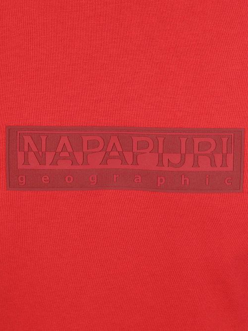T-shirt Napapijri z logo w kolorze czerwonym Product / Detail