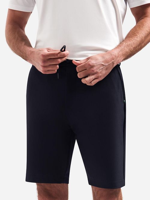 No Excess Chino Short 4-Way Stretch Sedoc Navy Model / Detail