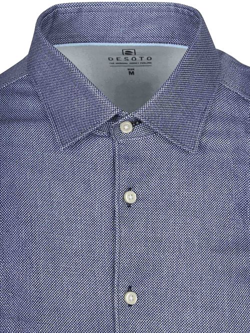 Desoto Chemise Oxford Optics Bleu Product
