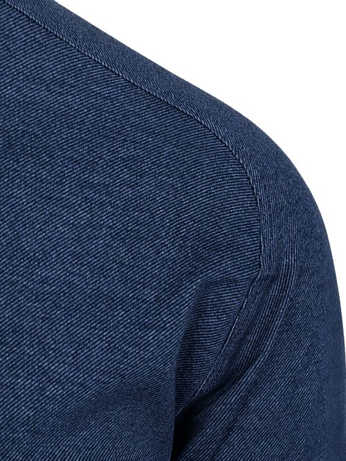 DESOTO Hemd Twill Indigo Product / Detail