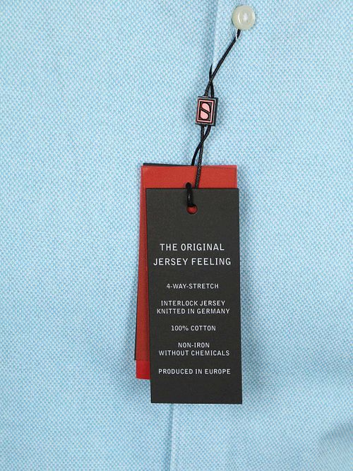 Desoto Kortermet Oxford Optics Skjorte Aqua Blå Product / Detail