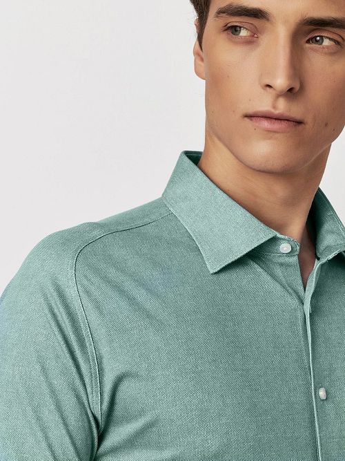 Desoto koszula jersey z krótkim rękawem w jasnej zieleni Model / Detail
