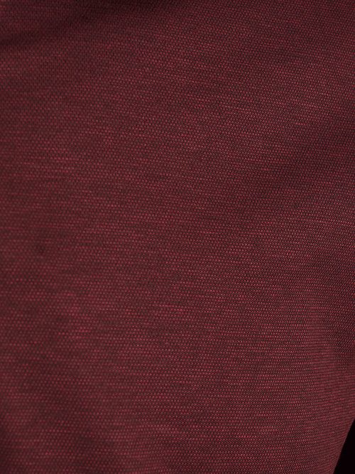 Desoto Longsleeve Poloshirt Essential Burgundy Product / Detail