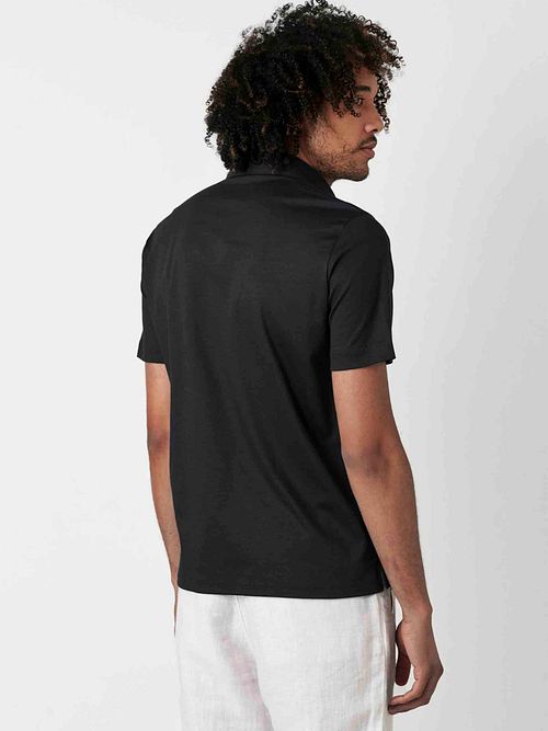 Desoto Poloshirt Essential Sort Model / Achterkant