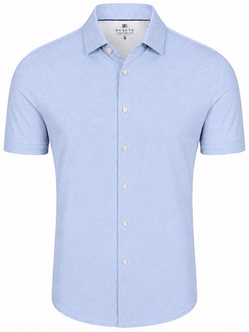 Desoto Short Sleeve Oxford Optics Hemd Hellblau Product
