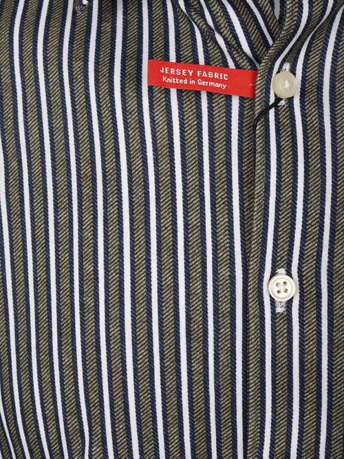Desoto Shirt Multi Stripe Grønn Product / Detail