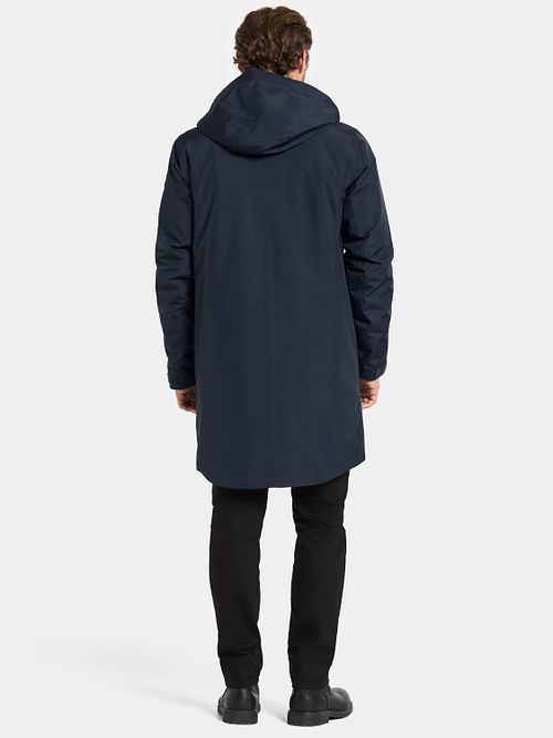 Didriksons Kenny Parka Navy Model / Achterkant