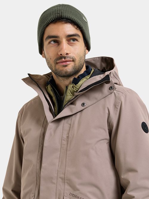 Didriksons Parka Kenny Ash Brown