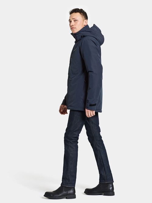 Didriksons Veste Stefan Marine Model / Zijkant