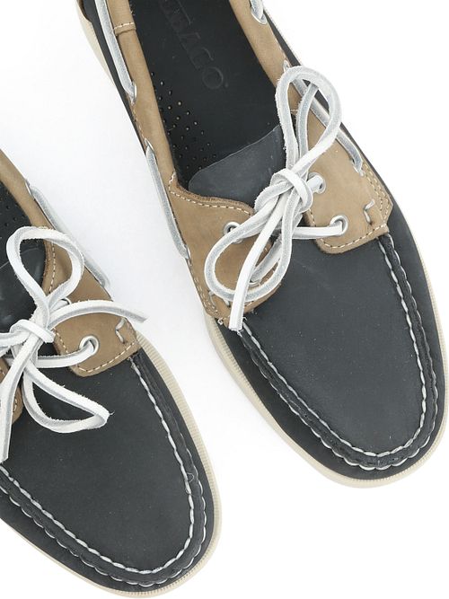 Docksides Portland di Sebago in navy e beige Product / Detail
