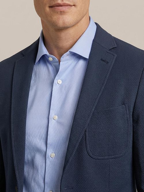 Suitable Travel Jacket Navy Model / Detail