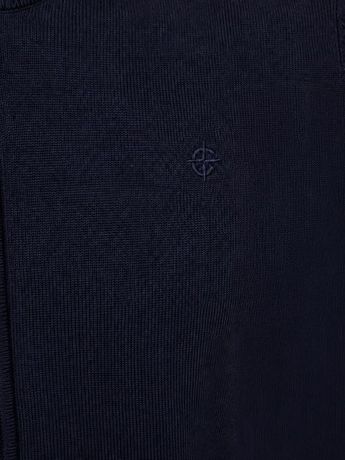CASAMODA Vest Zip Navy