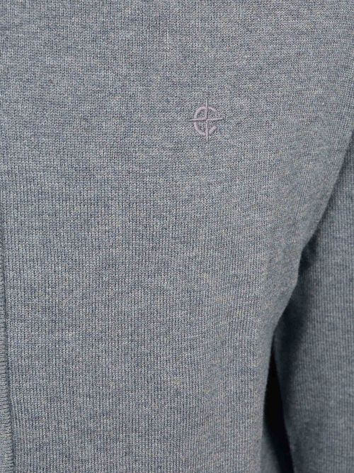 CASAMODA Vest Zip Indigo