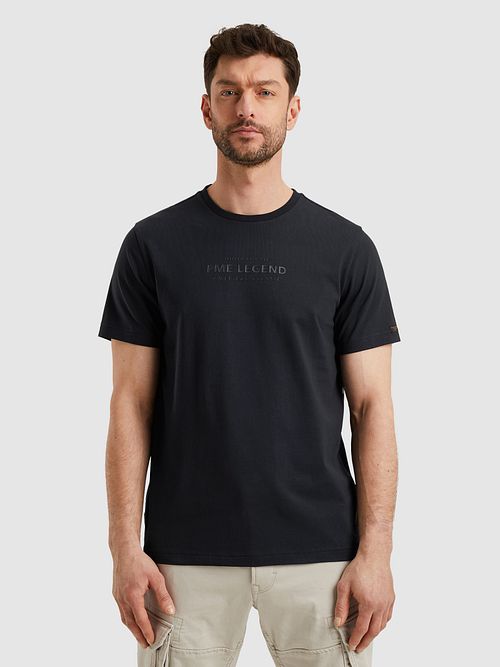 PME Legend T-Shirt Logo Navy Model / Voorkant