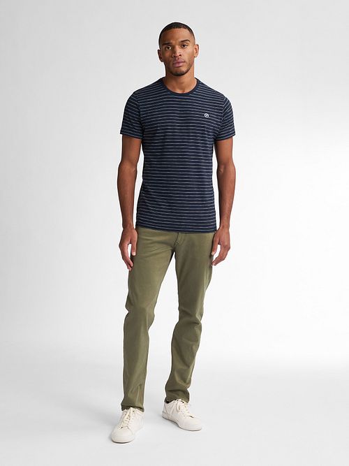 Petrol T Shirt Seabreeze Navy Model / Voorkant