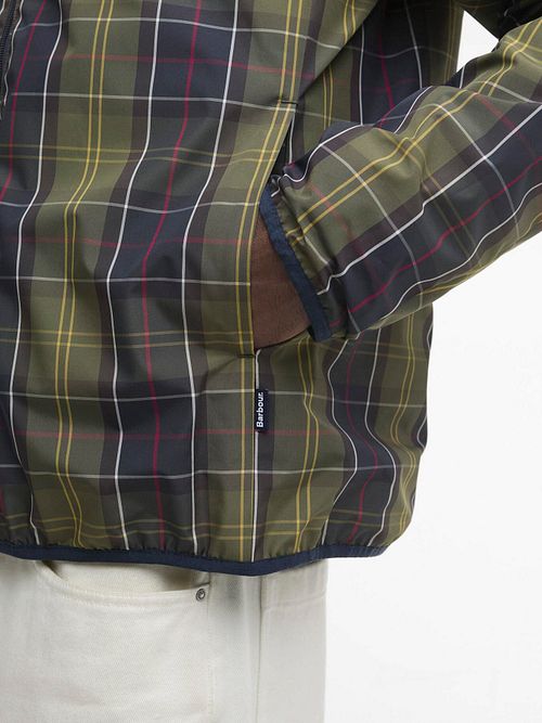 Dwustronna kurtka Barbour Korbel w kolorze granatowym Model / Detail