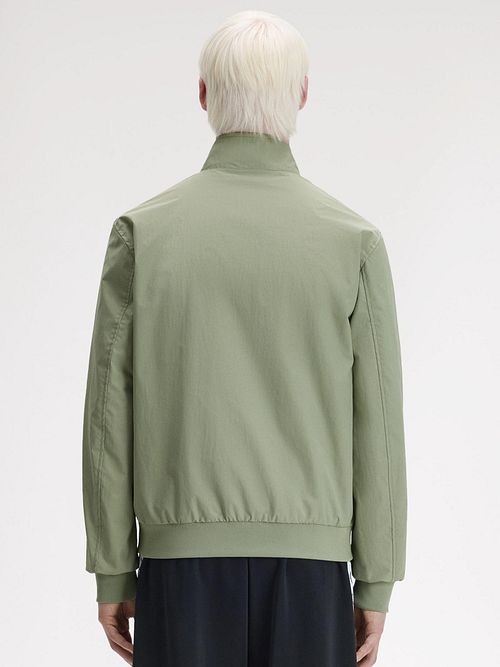 Fred Perry Brentham Giacca Verde Model / Achterkant