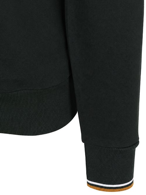 Fred Perry Half Zip Jumper Dark green 78C