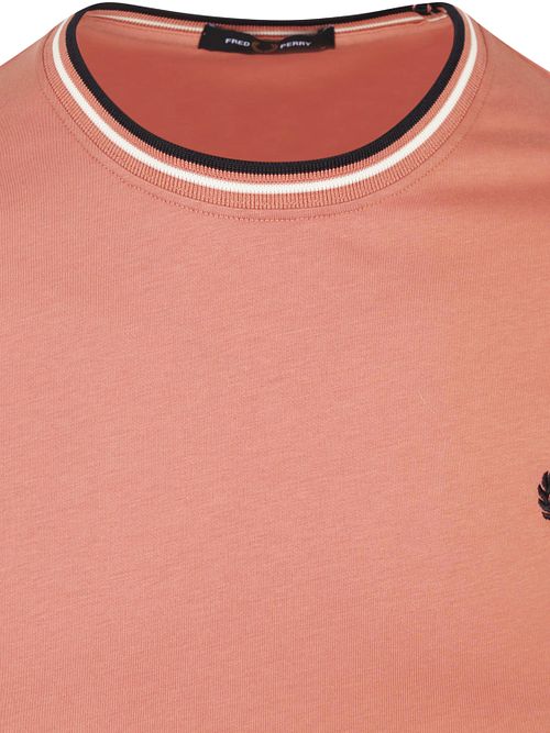Fred Perry M1588 Twin Tipped T-Shirt Różowy Product / Detail