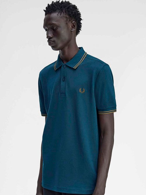 Fred Perry Polo Twin Tipped M3600 Petrol Model / Voorkant