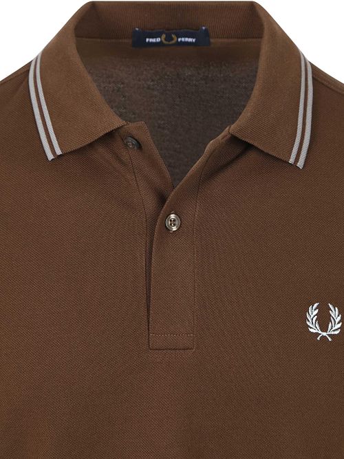 Fred Perry Polo Twin Tipped M3600 Bruin 49A Product / Detail