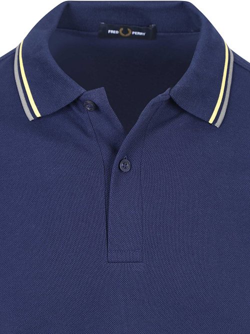 Fred Perry Polo Twin Tipped M3600 Dunkelblau 48A Product / Detail