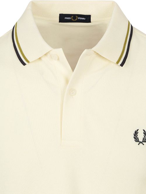 Fred Perry Polo Twin Tipped M3600 Ecru 46A Product / Detail