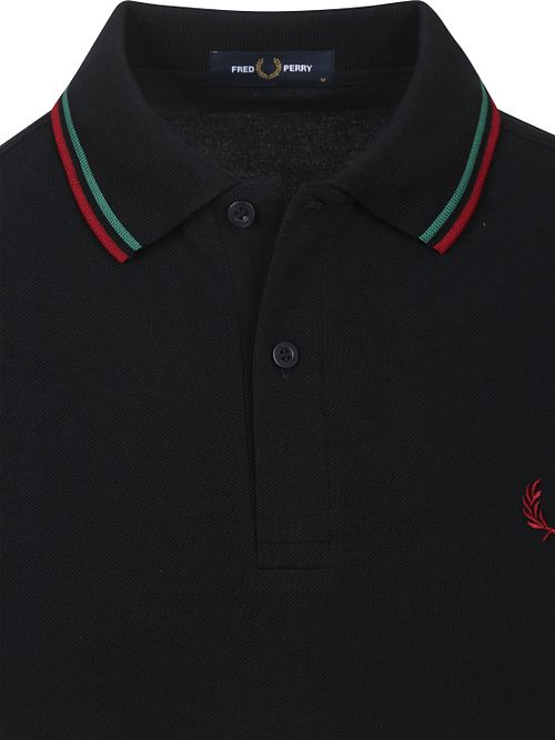 Fred Perry Polo Twin Tipped M3600 Marine Z58 Product / Detail