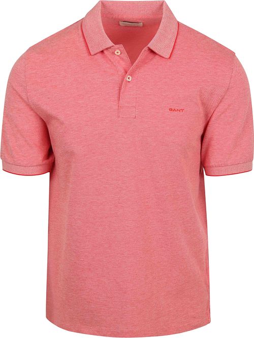 Gant 2Tone Piqué Polo Rouge Product
