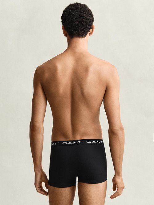 Gant Boxers trunk Lot de 3 Noir Gris Blanche Model / Voorkant