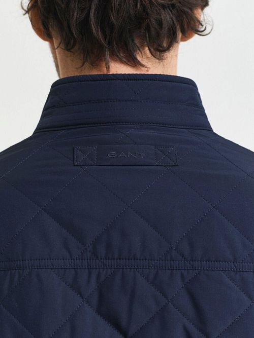 Gant Jacke Gesteppt Marine Model / Detail