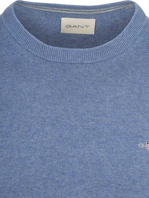 Gant Maglione Girocollo Melange Blue Product / Detail