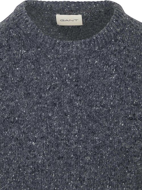 Gant Pullover i ullblandning, Antracit Product / Detail