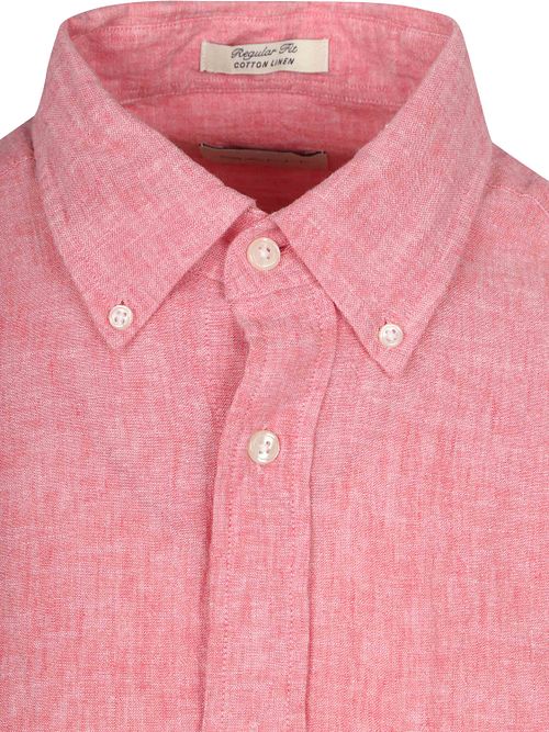 Gant Skjorta Cotton Linen Rosa Product