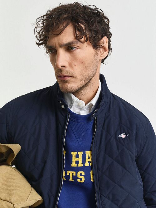 GANT Steppjacke Marine Model / Voorkant