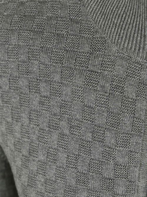 Gant Vest Texture Grey Product / Detail