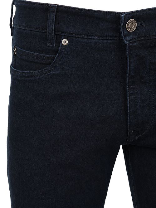 Gardeur Bradley Broek Overdye Donkerblauw Product / Achterkant