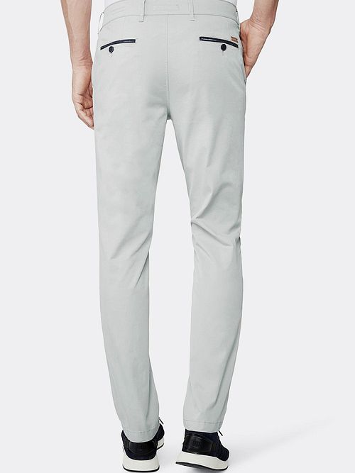 Gardeur Chino Hellgrau Benny 3 Model / Achterkant