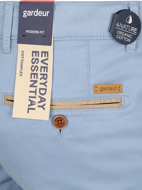 Gardeur Benny 3 Chino Lichtblauw Product / Detail